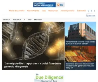 Fiercebiotechresearch.com(Research) Screenshot