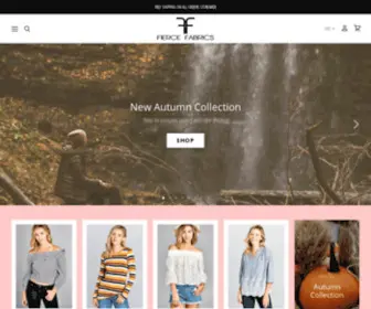 Fiercefabricsapparel.com(Fierce Fabrics) Screenshot