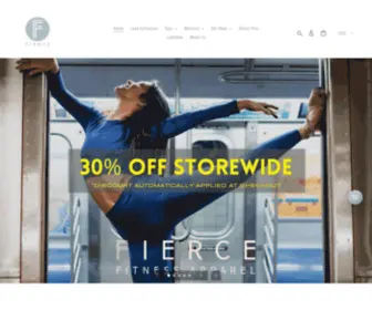 FiercefitnessStore.com(FIERCE FITNESS STORE) Screenshot