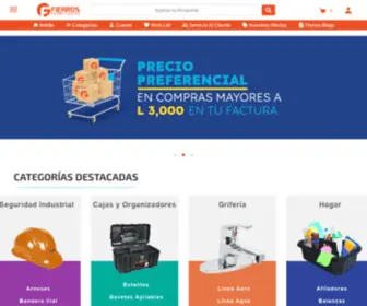 Fierros.com(Fierros Ferreterias) Screenshot