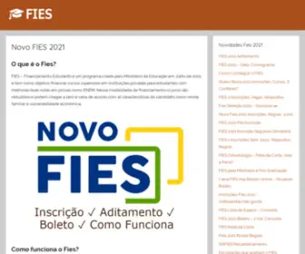 Fies.org(NOVO FIES 2021) Screenshot