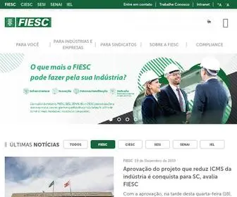 Fiesc.com.br(Fiesc) Screenshot