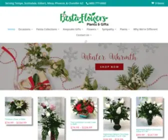 Fiestaflowersaz.com(Local Flower Shop in Tempe AZ) Screenshot