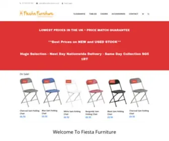 Fiestafurniture.co.uk(Fiesta Furniture Contract Furniture Products For Events & Hospitality) Screenshot