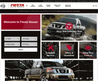 Fiestanissansantafe.com(Fiesta Nissan) Screenshot