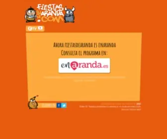 Fiestasdearanda.com(El portal de las Fiestas de Aranda de Duero) Screenshot