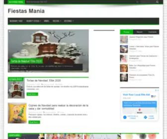 Fiestasmania.com(Fiestas Mania) Screenshot