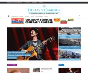 Fiestasycaminos.com.ar(Fiestas y Caminos) Screenshot