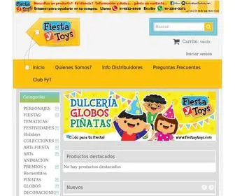 Fiestaytoys.com(Fiesta y Toys) Screenshot