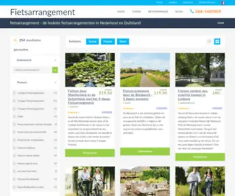 Fietsarrangement.nl(Fietsarrangement) Screenshot
