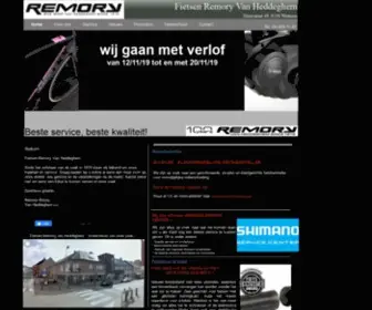 Fietsenwetteren.com(Fietswinkel Ronny Remory) Screenshot