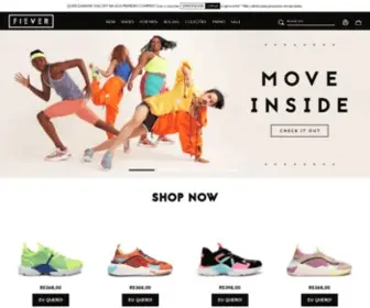 Fiever.com.br(Encontre e compre os mais variados tênis e sapatos na FIEVER) Screenshot