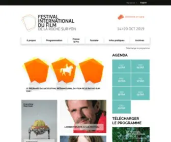 Fif-85.com(Festival international du film de la Roche) Screenshot