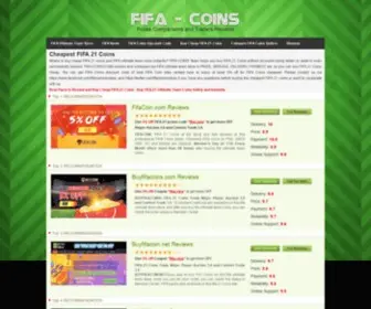 Fifa-Coins.com(FIFA Coins Prices and Reviews) Screenshot