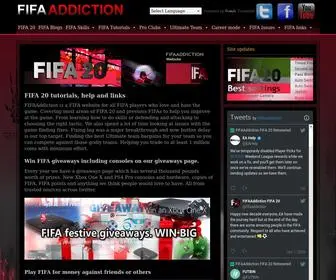 Fifaaddiction.com(FIFA 22 tutorials) Screenshot
