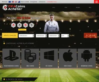 Fifacoinsacheter.com(FIFA Crédits) Screenshot