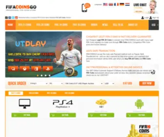 Fifacoinsgo.com(Reliable FIFA Coins Store) Screenshot