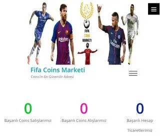 Fifacoinsmarketi.com(FİFA COİNS AL) Screenshot