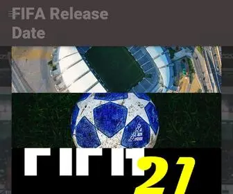 Fifareleasedate.com(FIFA) Screenshot