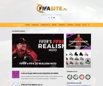 Fifasite.pl(Najlepszy portal FIFA w Polsce) Screenshot