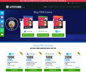 Fifautstore.com(Buy FIFA Coins) Screenshot