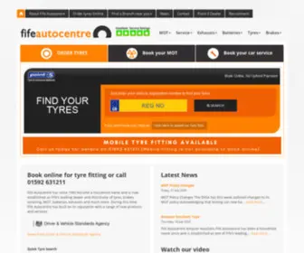 Fife-Autocentre.co.uk(Buy Tyres in Fife) Screenshot