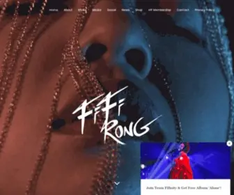 Fifirong.com(Fifi Rong) Screenshot