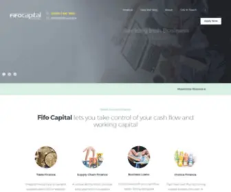 Fifocapital.ie(Invoice Finance) Screenshot