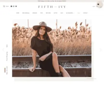 Fifthandivy.com(Fifth and Ivy) Screenshot