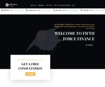 Fifthforcefinance.org(Fifth Force Finance) Screenshot