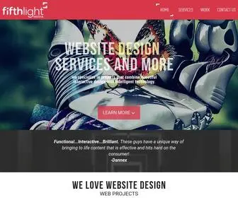 Fifthlightmedia.com(Website Design) Screenshot