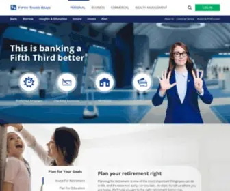 Fifththird.com(The Curious Bank) Screenshot