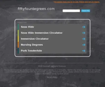 Fiftyfourdegrees.com(Fiftyfourdegrees) Screenshot