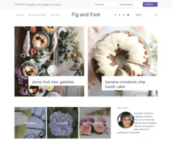 Figandfork.co(One dessert) Screenshot