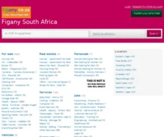Figany.co.za(Figany South africa) Screenshot