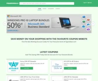 Figarodeals.com(Coupon Codes and Voucher Codes for Nov 2021) Screenshot