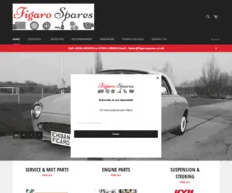 Figarospares.co.uk(Figaro Spares) Screenshot