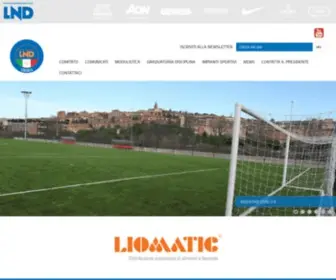 Figc-CRU.com(Portale Lega Nazionale Dilettanti) Screenshot