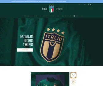 Figcstore.com(Shop FIGC Store) Screenshot