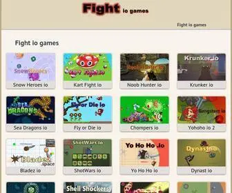 Fight-IO.com(Fight io games online) Screenshot