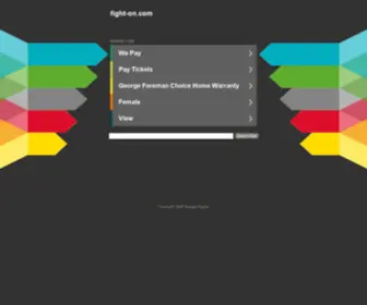 Fight-ON.com(Fight ON) Screenshot