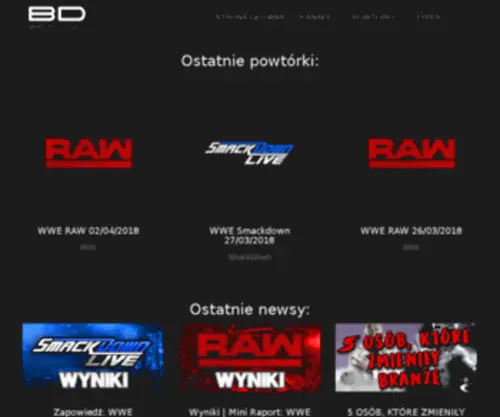 Fight-Poland.com(WWE and MMA Online) Screenshot