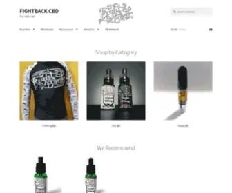 Fightbackcbd.com(FightBackCBD) Screenshot