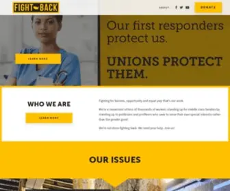 Fightbackwithus.com(Fight Back) Screenshot