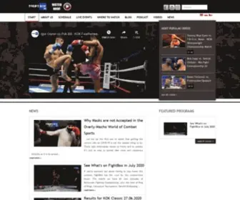 Fightbox.com(FightBox HD) Screenshot