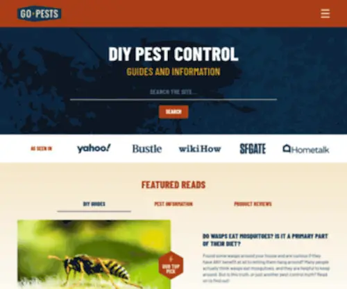 Fightbugs.com(DIY Pest Control Guides) Screenshot