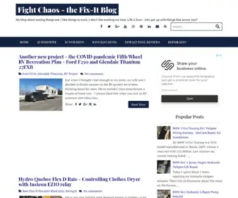 Fightchaos.com(The Fix) Screenshot
