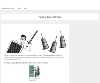 Fightchurnwithdata.com(Churn Book for Data Scientists) Screenshot