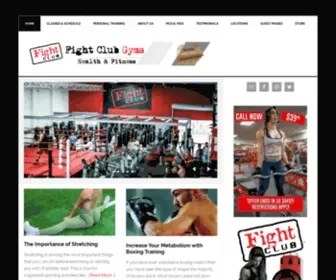 Fightclubamerica.com(Voted Best Gym in Miami 3 Years in a Row) Screenshot