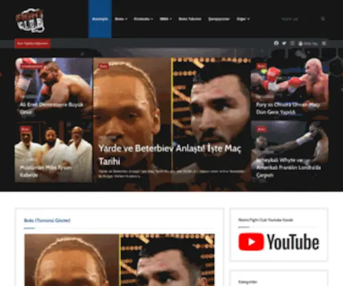 Fightclub.com.tr(Fight Club Türkiye) Screenshot